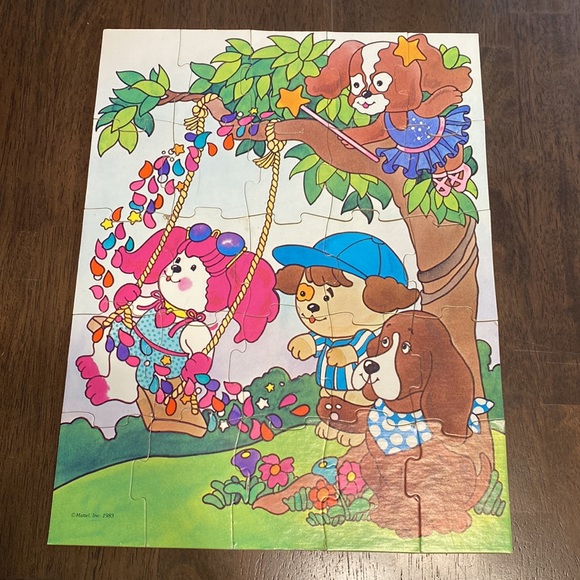 1983 Vintage Mattel Poochie ‘Swing Time’ 25-Piece Jigsaw Puzzle - Picture 2 of 5